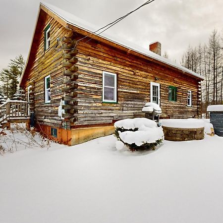 Twin View Log Home Carroll Ngoại thất bức ảnh