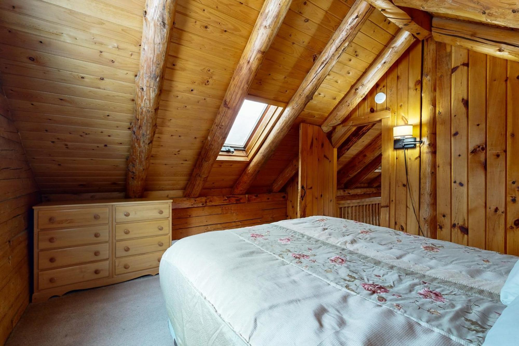 Twin View Log Home Carroll Ngoại thất bức ảnh
