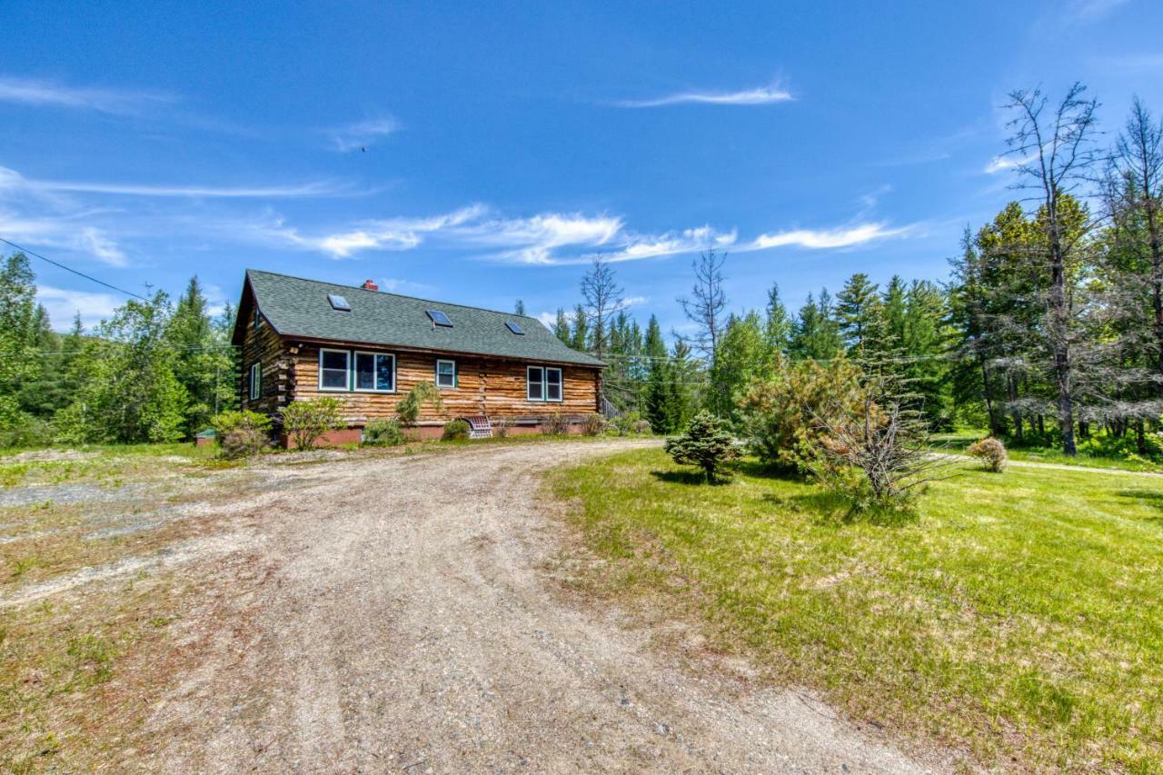 Twin View Log Home Carroll Ngoại thất bức ảnh